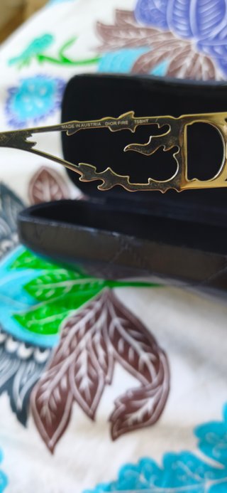 Gafas Dior Y2K Fire Vintage Auténticas