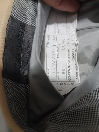 Pantaloni Uomo Antica Drapperia Sartoriale Beige