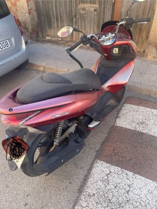 Honda PCX Naranja/Rojo