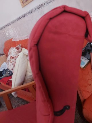 Sillón de descanso rojo