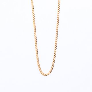 Cadena Bilbao de oro de 18k, 4.17 g, 58 cm.