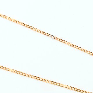 Cadena Bilbao de oro de 18k, 4.17 g, 58 cm.