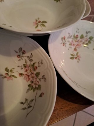 Set 5 Ciotole Porcellana Bareuther Waldsassen