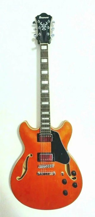 Guitarra Semi Hollow Ibanez AS73-TTF + Extras...