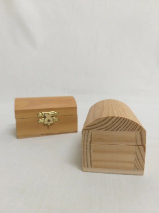 Mini baúles de madera (pack 2)