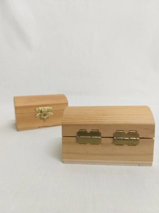 Mini baúles de madera (pack 2)