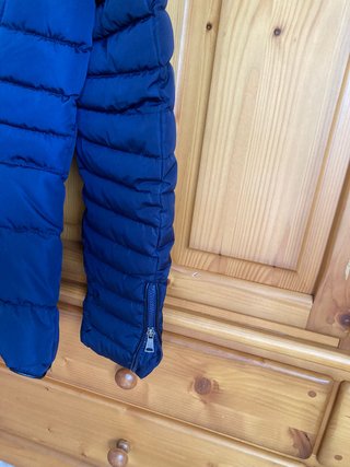 Chaqueta acolchada azul marino