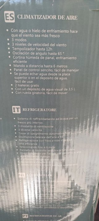 Enfriador de aire Aigostar 60W