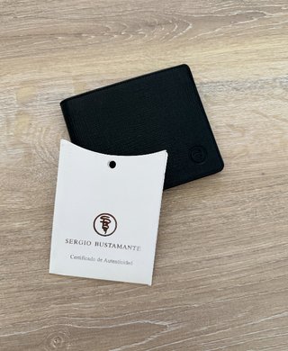 Cartera billetera de piel Sergio Bustamante