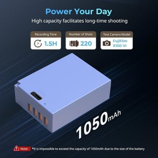 1 Batería USB-C NP-W126S NUEVA