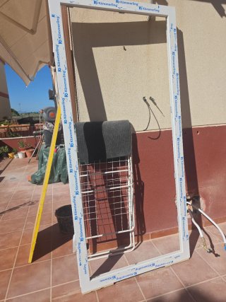 Puerta PVC Blindada Nueva Sin Uso