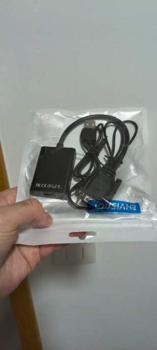 Adaptador VGA a HDMI no envío