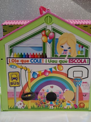 Escuela Barriguitas con Muñeca y Accesorios