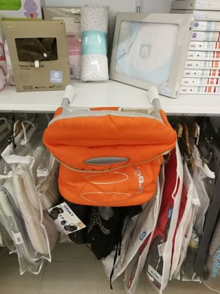 Trona Brevi Naranja y Gris