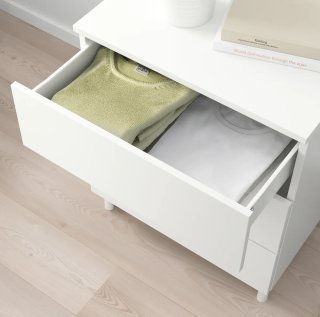 Cómoda 3 cajones Platsa con cambiador