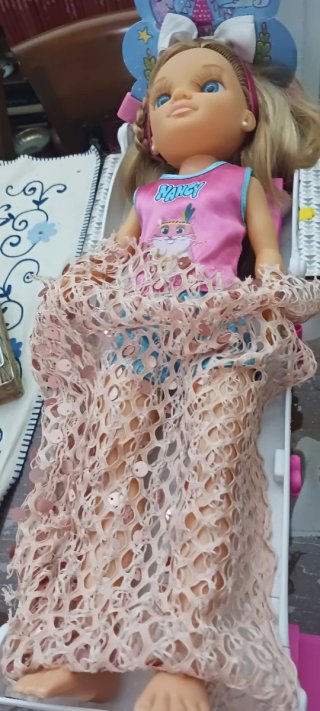 Muñeca Nancy Habitación y Mascota