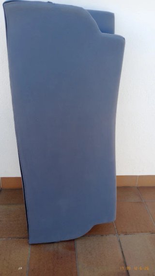 Colchón Volkswagen T5 espuma y tela con su cremall