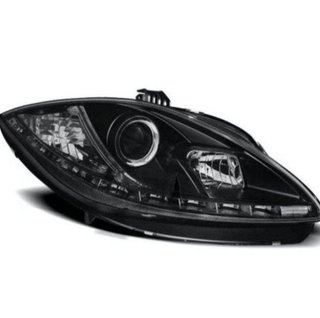 Pareja de Faros delanteros para Seat Leon 09-12 co