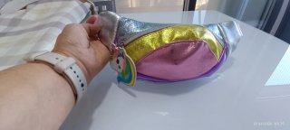 Bolso riñonera infantil Unicornio Arcoíris