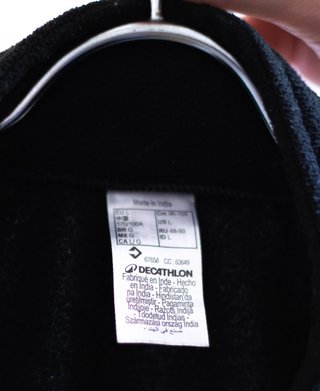 Chaleco Negro Quechua Mujer
