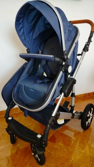 Cochecito Bebé Kesser 3 en 1 Azul