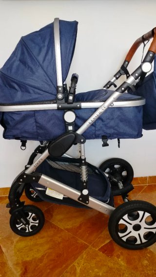 Cochecito Bebé Kesser 3 en 1 Azul