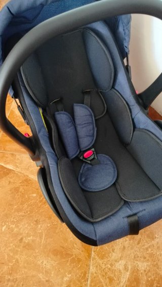 Cochecito Bebé Kesser 3 en 1 Azul