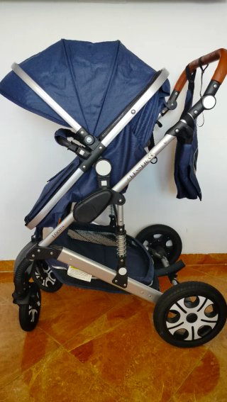 Cochecito Bebé Kesser 3 en 1 Azul