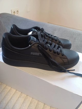 Puma Smash V2 L Zapatillas Unisex Adulto Negras