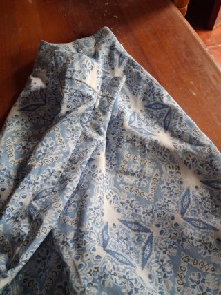 Conjunto pantalón y top estampado