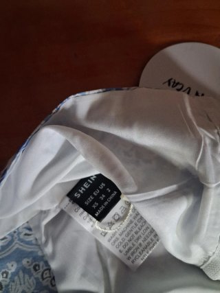 Conjunto pantalón y top estampado