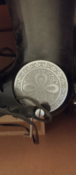 Máquina de coser antigua Sigma