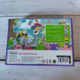 Lote 2 Puzzles: Insectos y Superhéroes Marvel
