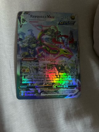 Carta Pokémon Rayquaza VMAX