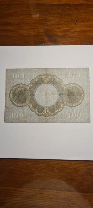 Billete 100 Mark 1907 Die Badische Bank