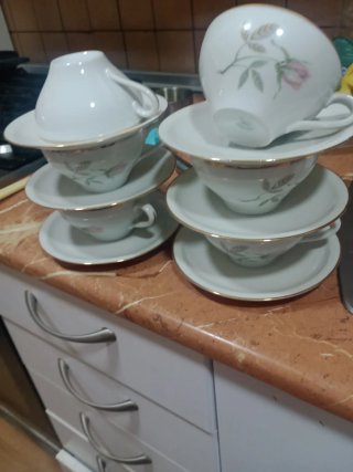 Juego de tazas Santa Clara