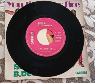 45 giri "You light my Fire" Sheila B.Devotion