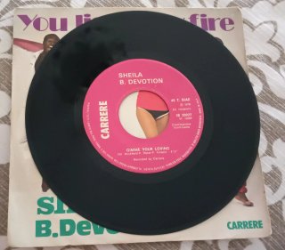 45 giri "You light my Fire" Sheila B.Devotion