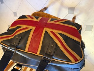 Bolso Union Jack Piel autentica