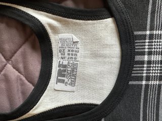 Camiseta Zara Trf Vintage 2000's Cuadros Talla M