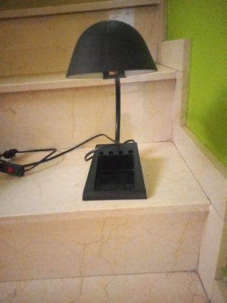 Lámparas de escritorio negras