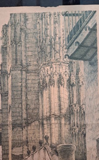 Rafael Tardio - plumilla sobre papel