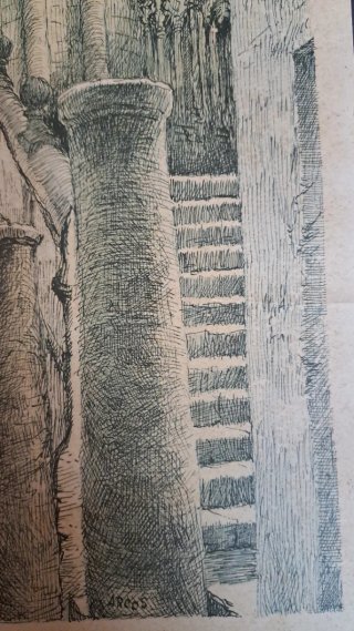 Rafael Tardio - plumilla sobre papel