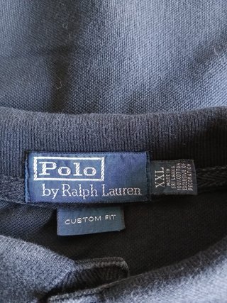 ralph lauren polo size XXL black red