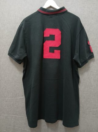 ralph lauren polo size XXL black red