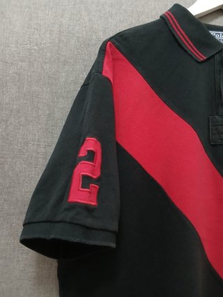 ralph lauren polo size XXL black red
