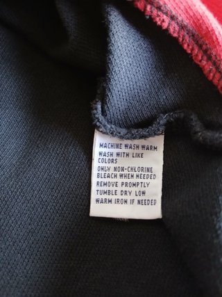 ralph lauren polo size XXL black red