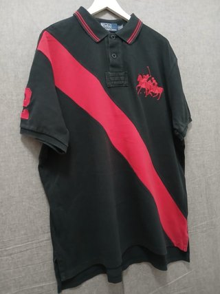 ralph lauren polo size XXL black red