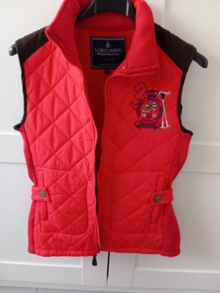 Chaleco Vale Cuatro Rojo Talla S