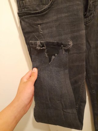 Pantalón Pull&Bear negro talla M